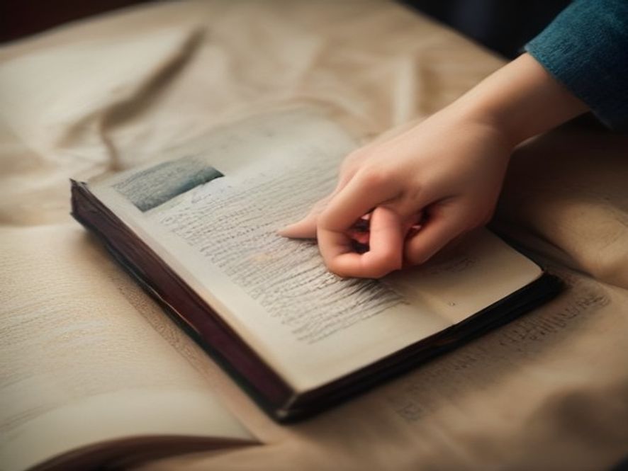 A close-up of a person’s hands trembling while holding a worn, open Bible, highlighting the contrast between human fragi